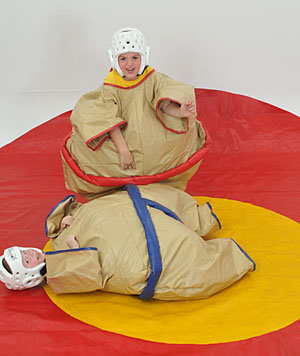 (A) Kids Foam Sumo with mat